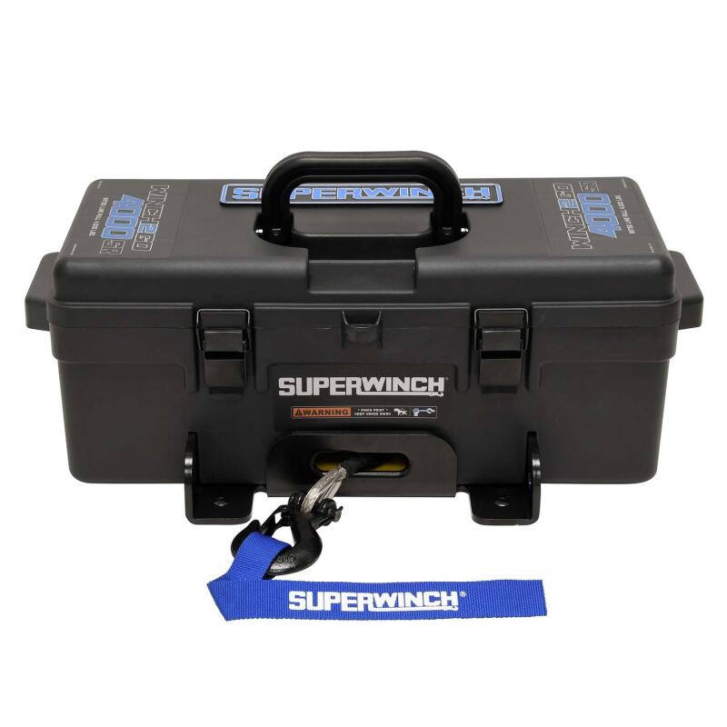 Superwinch 4000 LBS 12V DC 3/16in x 50ft Synthetic Rope Winch2Go Superwinch Winches AXOPROS