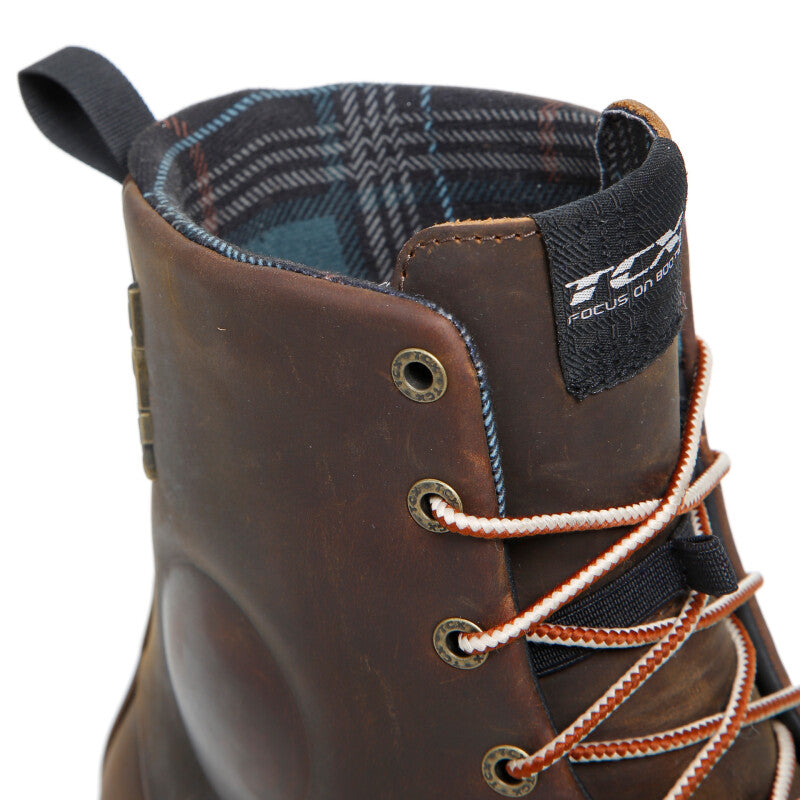 TCX Blend 2 Waterproof Boot Brown Size - 46 TCX Motorcycle Boots AXOPROS