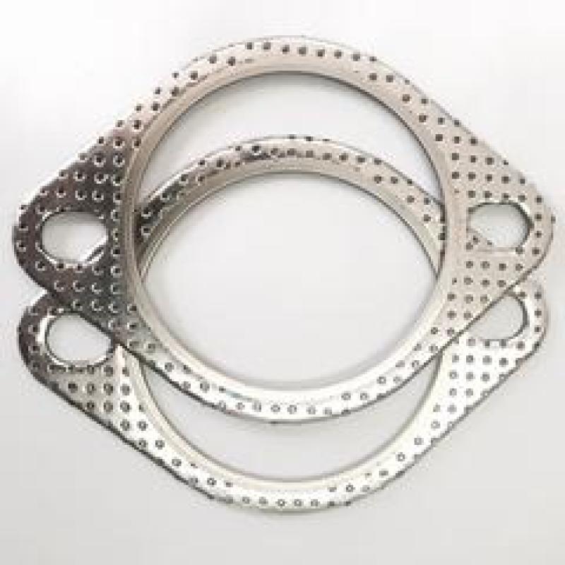 Ticon Industries 2.5in 2-Bolt MLS Gasket - 2pk Ticon Exhaust Gaskets AXOPROS