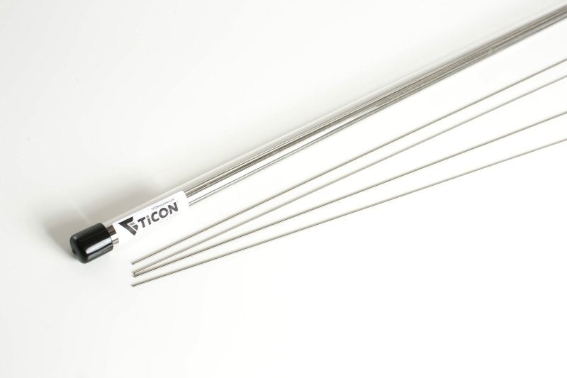Ticon Industries 39in Length 1/4lb 1.5mm/.059in Filler Diamter CP1 Titanium Filler Rod Ticon Welding Rods AXOPROS