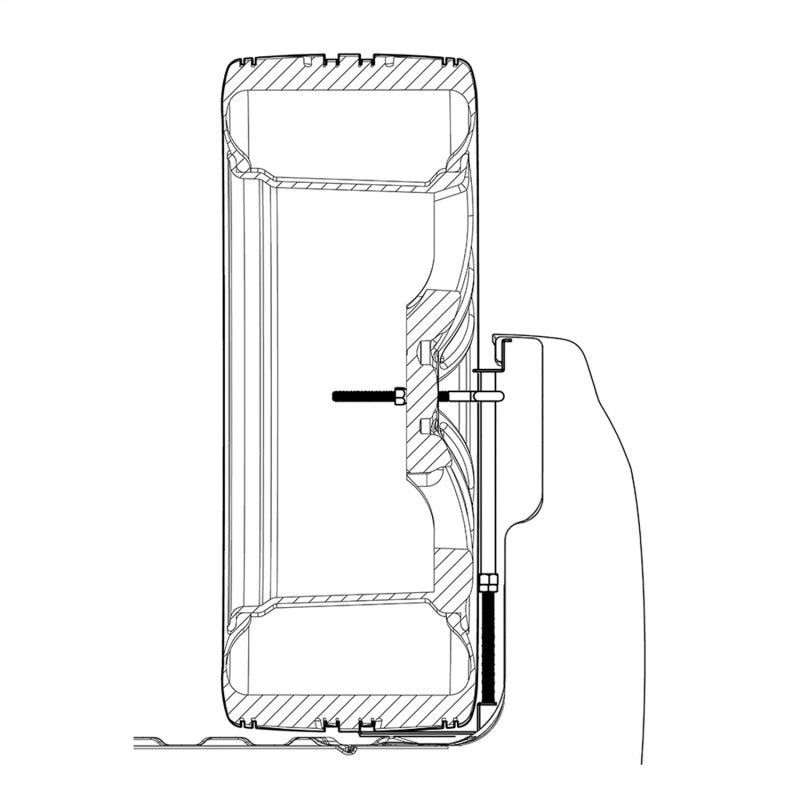 Titan Fuel Tanks Universal Spare Tire Buddy Mounting System Titan Fuel Tanks Chase Racks AXOPROS