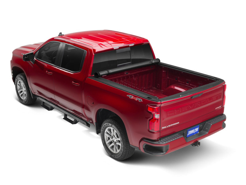 Tonno Pro 07-13 Chevy Silverado 1500 6.6ft Fleetside Lo-Roll Tonneau Cover Tonno Pro Tonneau Covers - Roll Up AXOPROS