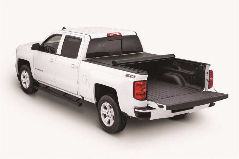 Tonno Pro 2019 Chevy Silverado 1500 6.6ft Fleetside Lo-Roll Tonneau Cover Tonno Pro Tonneau Covers - Roll Up AXOPROS
