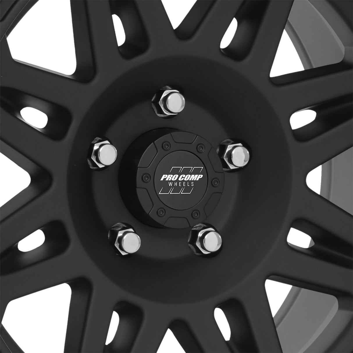 Torq Matte Black 17x8 5x5 4.5BS Offset 0mm Cap P/N 8327041 Pro Comp Wheel  AXOPROS
