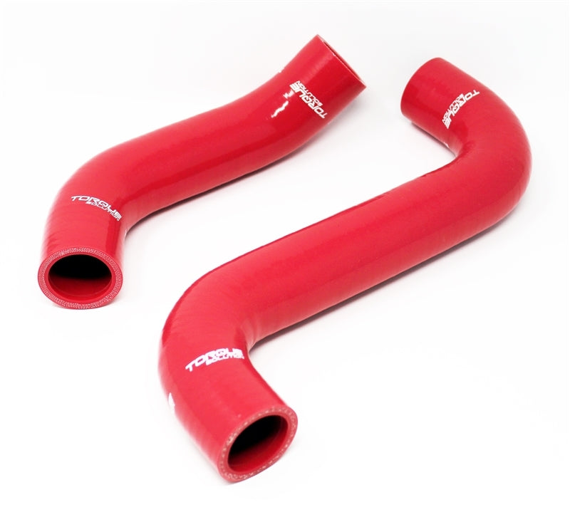 Torque Solution 02-07 Subaru WRX / 04-07 STI Silicone Radiator Hose Kit - Red Torque Solution Radiator Hoses  AXOPROS