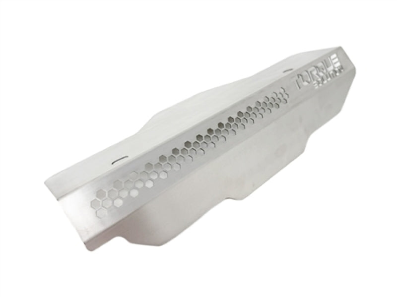 Torque Solution 02-14 Subaru WRX Engine Pulley Cover - Titanium Brushed / Raw Torque Solution Engine Covers AXOPROS