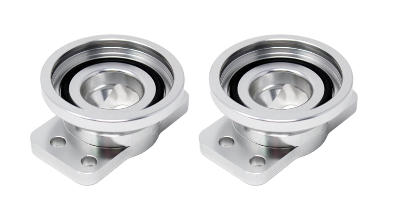 Torque Solution Dual HKS Blow Off Valve Adapter 2018+ Kia Stinger 3.3T Torque Solution Blow Off Valve Accessories AXOPROS