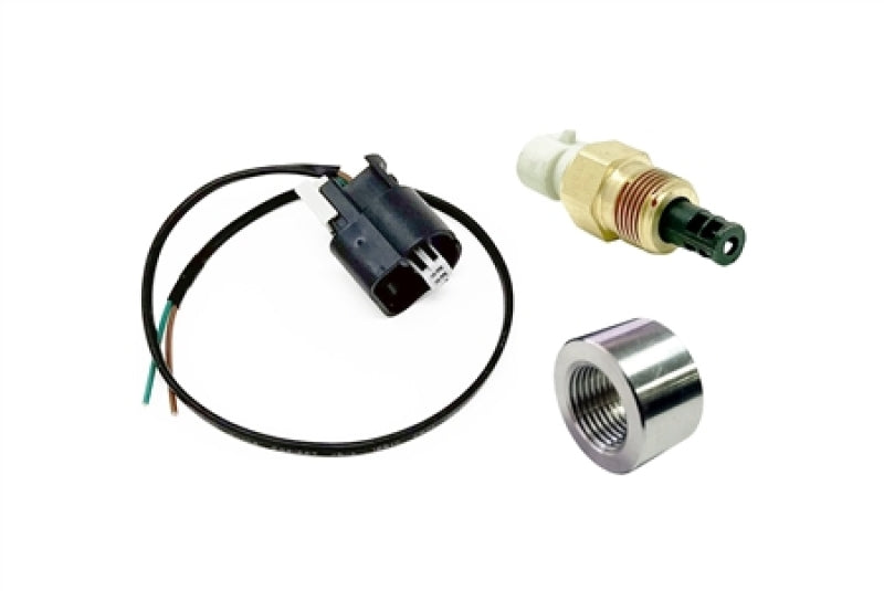 Torque Solution Fast Response SD IAT Sensor Kit GM Style IAT Sensor w/ Pigtail & Aluminum Weld Bung Torque Solution Wiring Harnesses AXOPROS