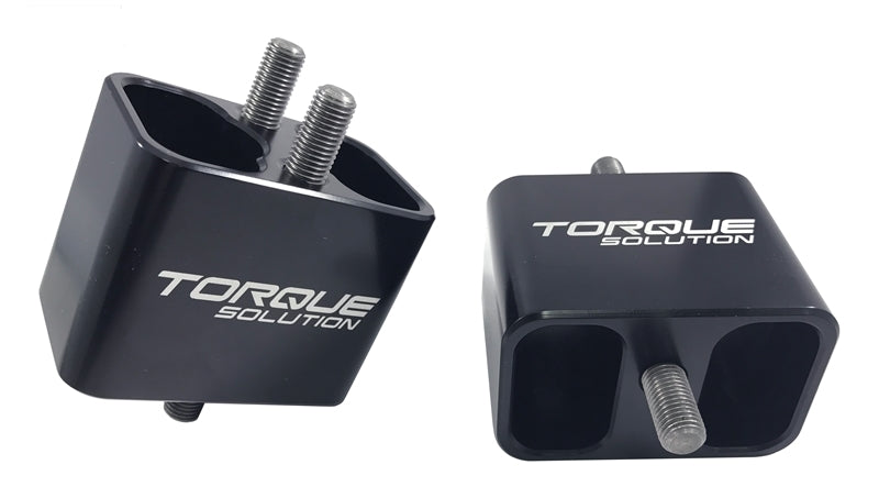 Torque Solution Solid Billet Engine Mounts: 02-14 Subaru WRX / 04-17 STI Torque Solution Engine Mounts AXOPROS