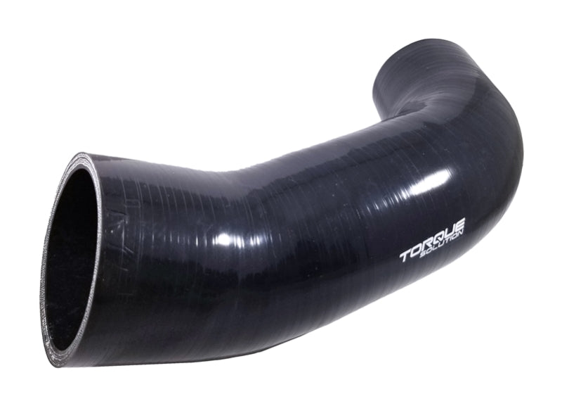 Torque Solution Turbo Inlet Hose Black: 2015+ VW Golf/GTI/Golf R (MK7) / 2015+ Audi A3/S3 Torque Solution Hoses AXOPROS
