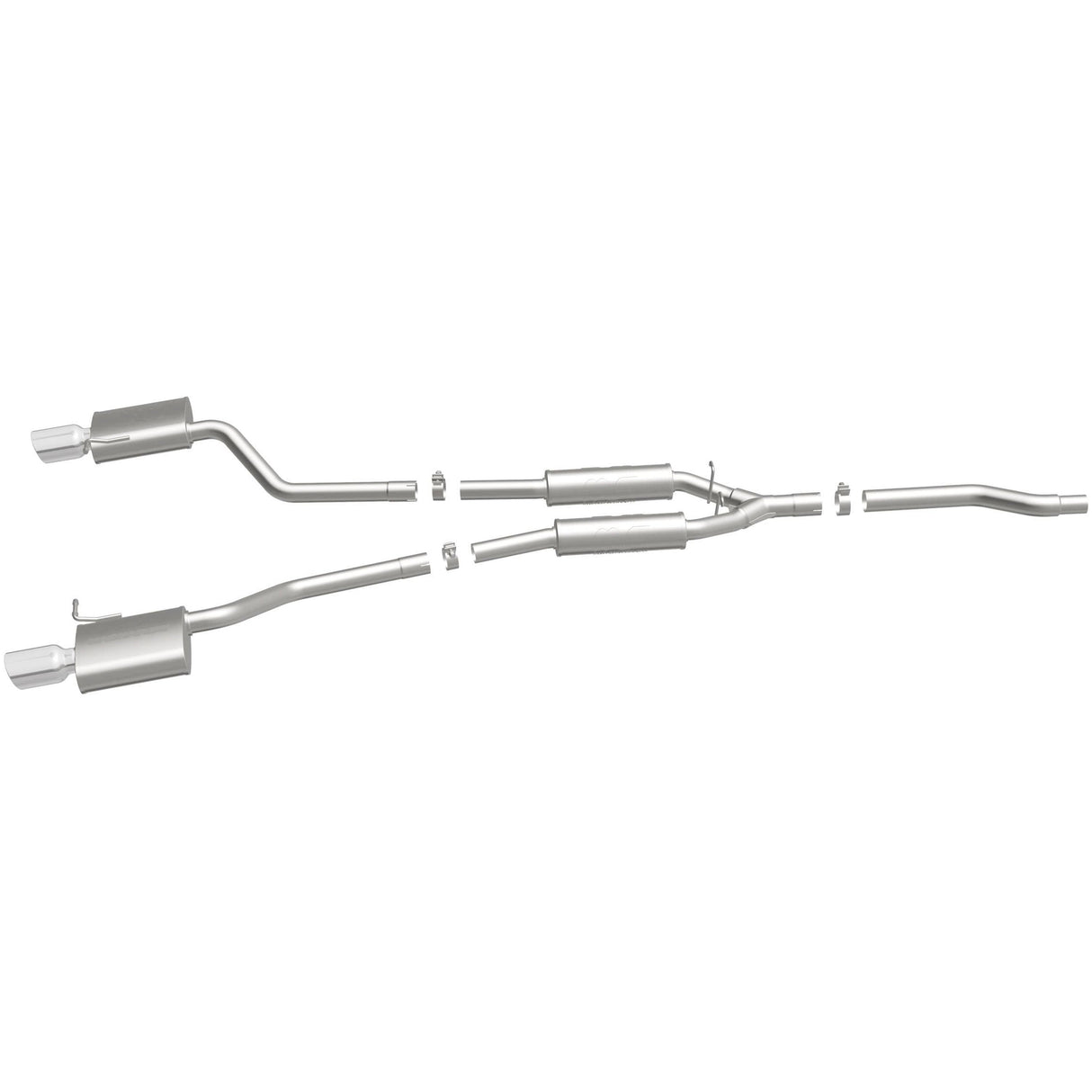 Touring Series Stainless Cat-Back System MagnaFlow Exhaust Products Exhaust System Kit AXOPROS