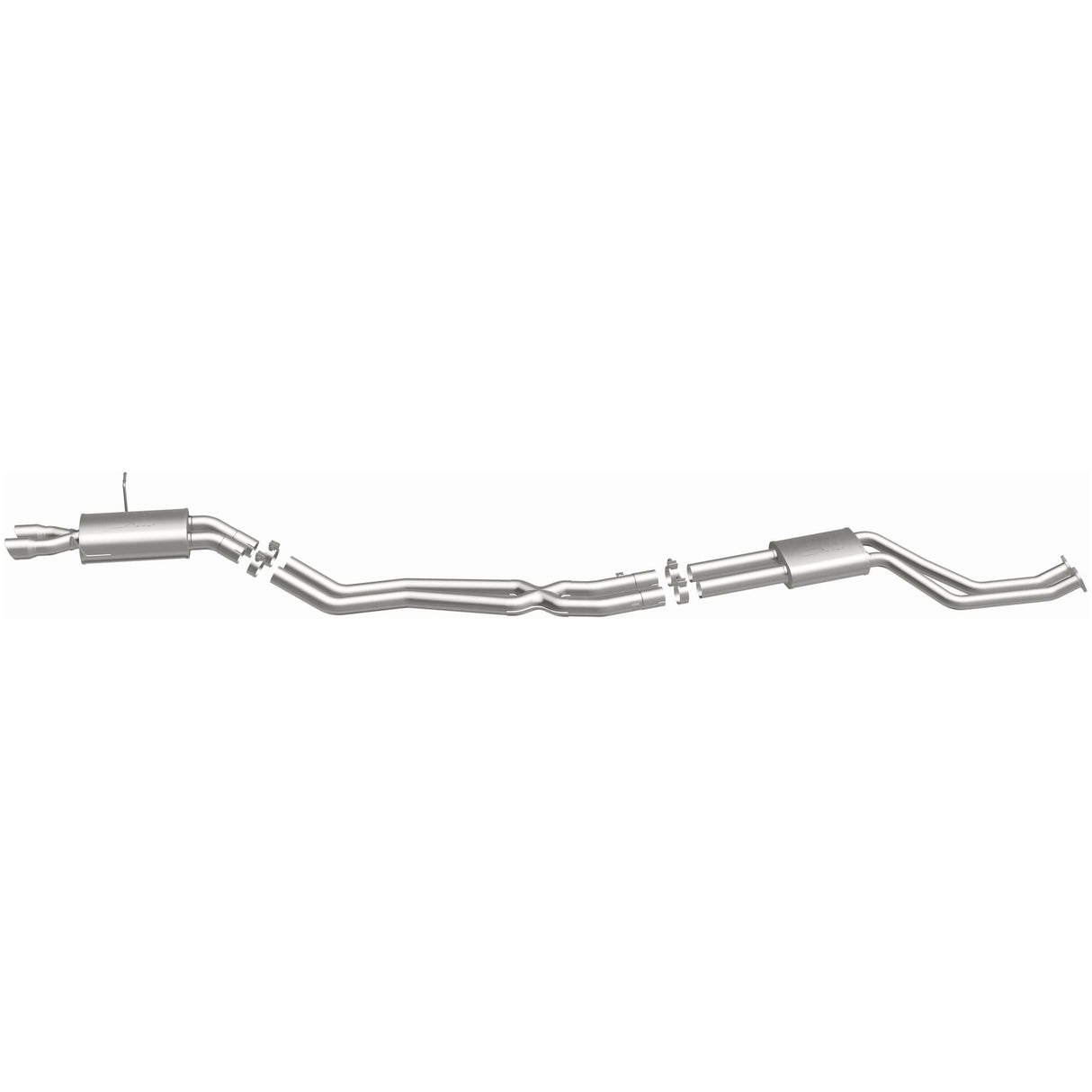 Touring Series Stainless Cat-Back System MagnaFlow Exhaust Products Exhaust System Kit AXOPROS