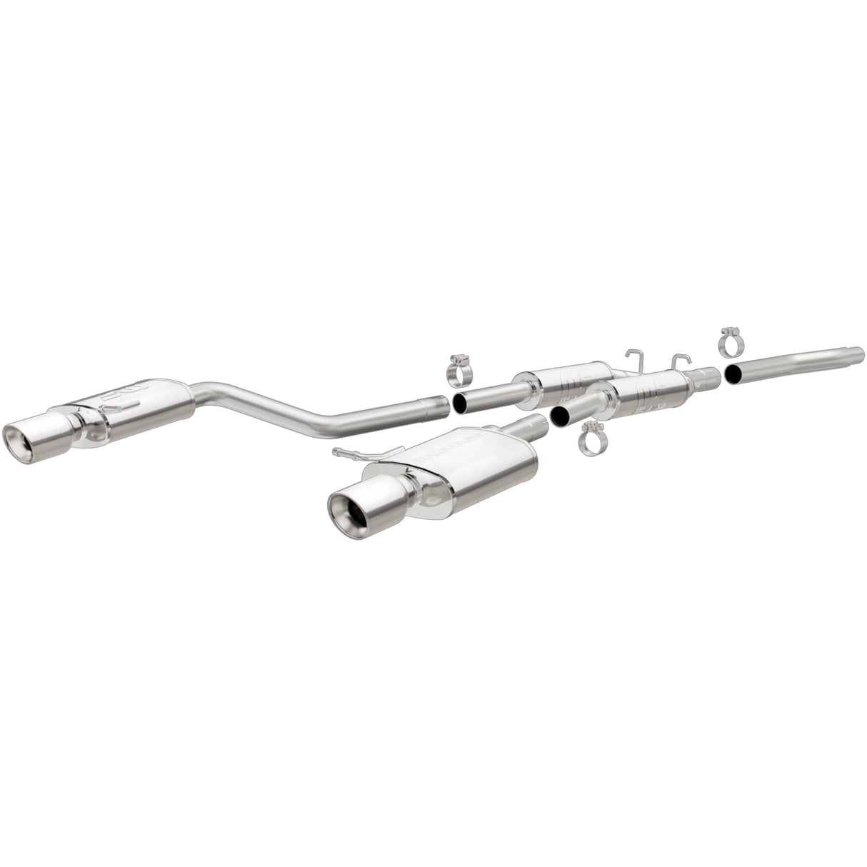 Touring Series Stainless Cat-Back System MagnaFlow Exhaust Products Exhaust System Kit AXOPROS