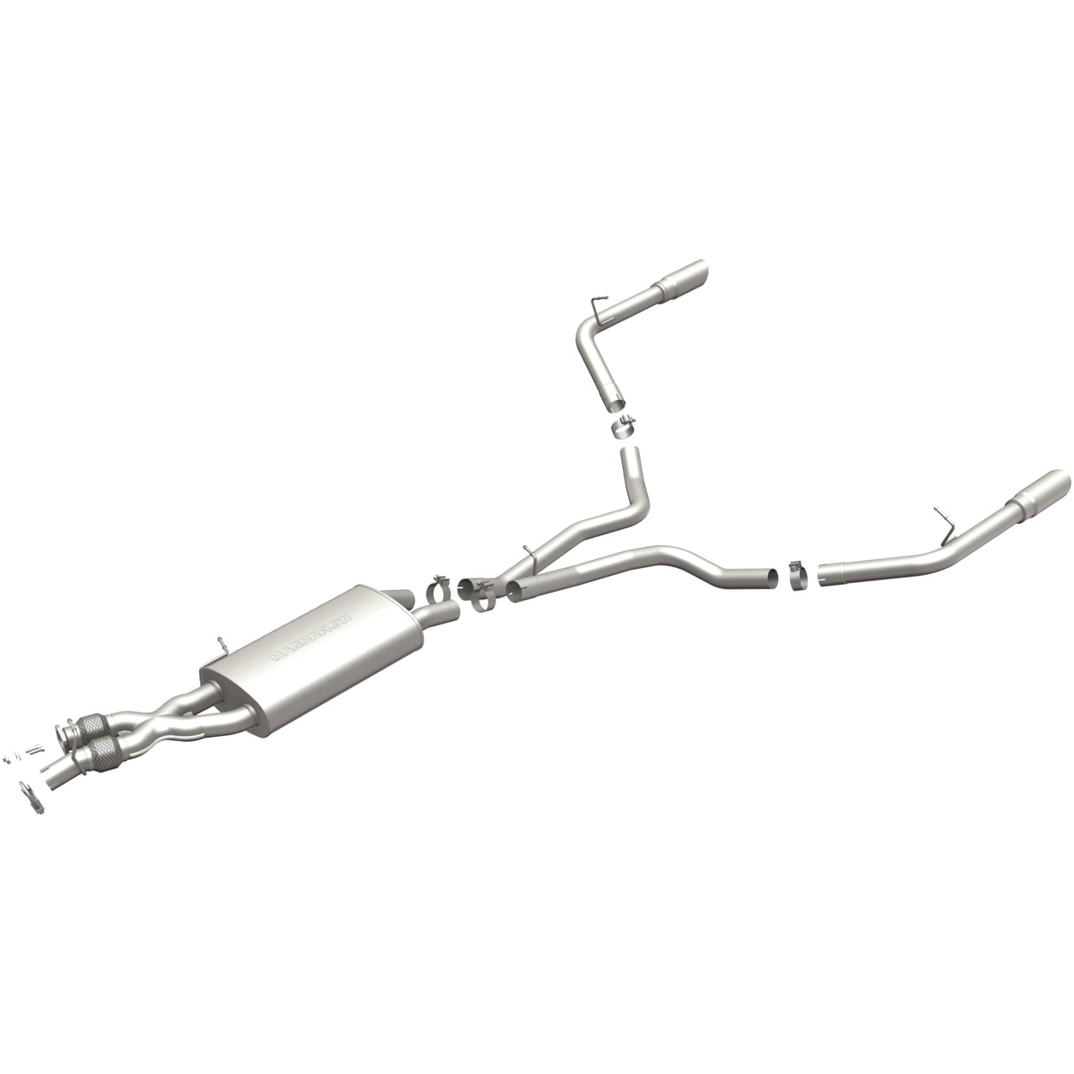 Touring Series Stainless Cat-Back System MagnaFlow Exhaust Products Exhaust System Kit AXOPROS