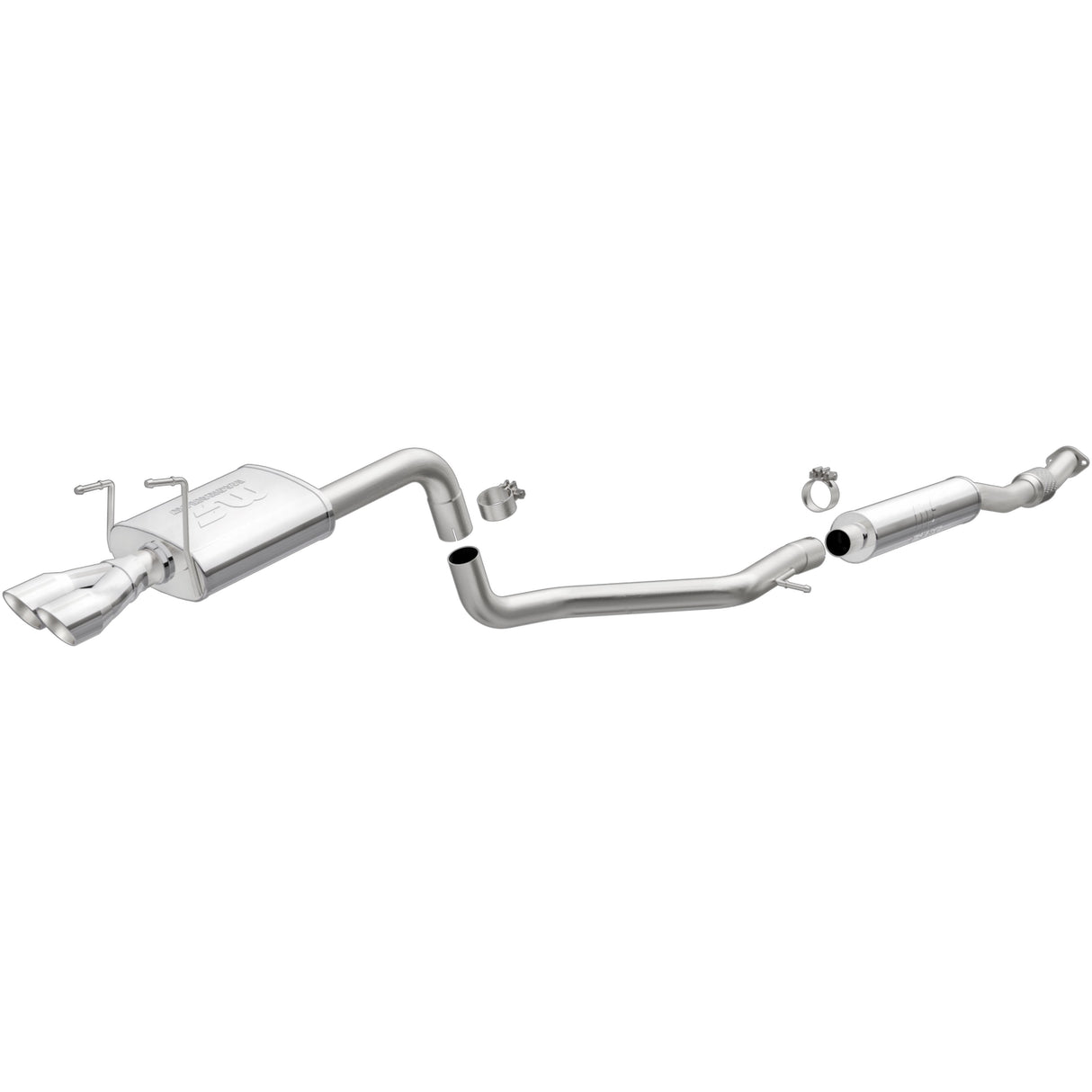 Touring Series Stainless Cat-Back System MagnaFlow Exhaust Products Exhaust System Kit AXOPROS