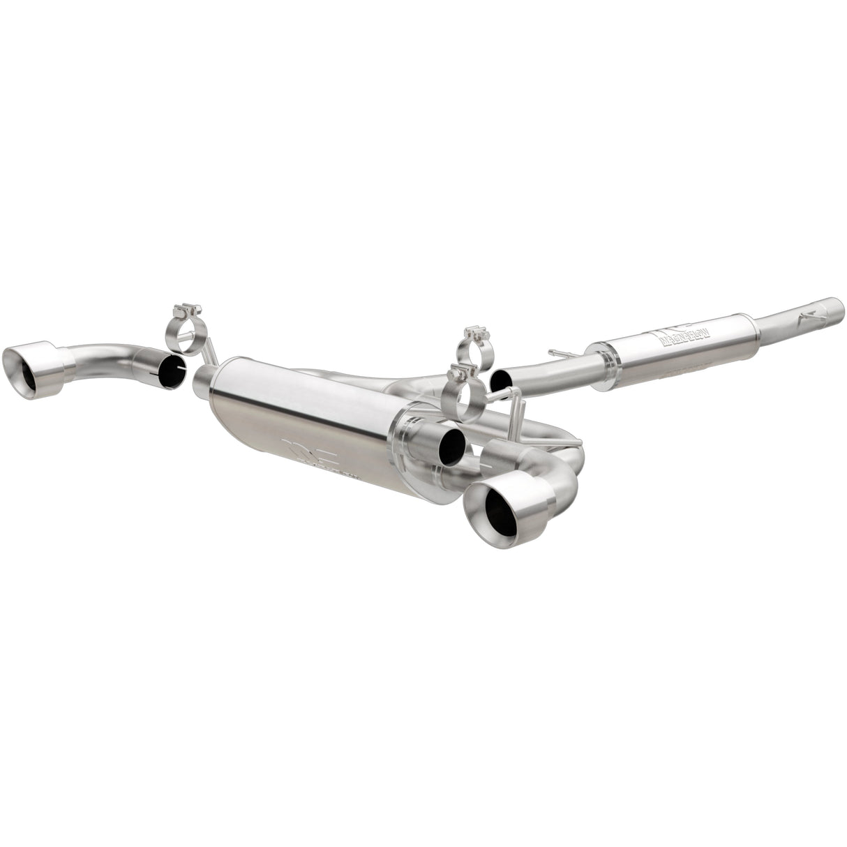 Touring Series Stainless Cat-Back System MagnaFlow Exhaust Products Exhaust System Kit AXOPROS