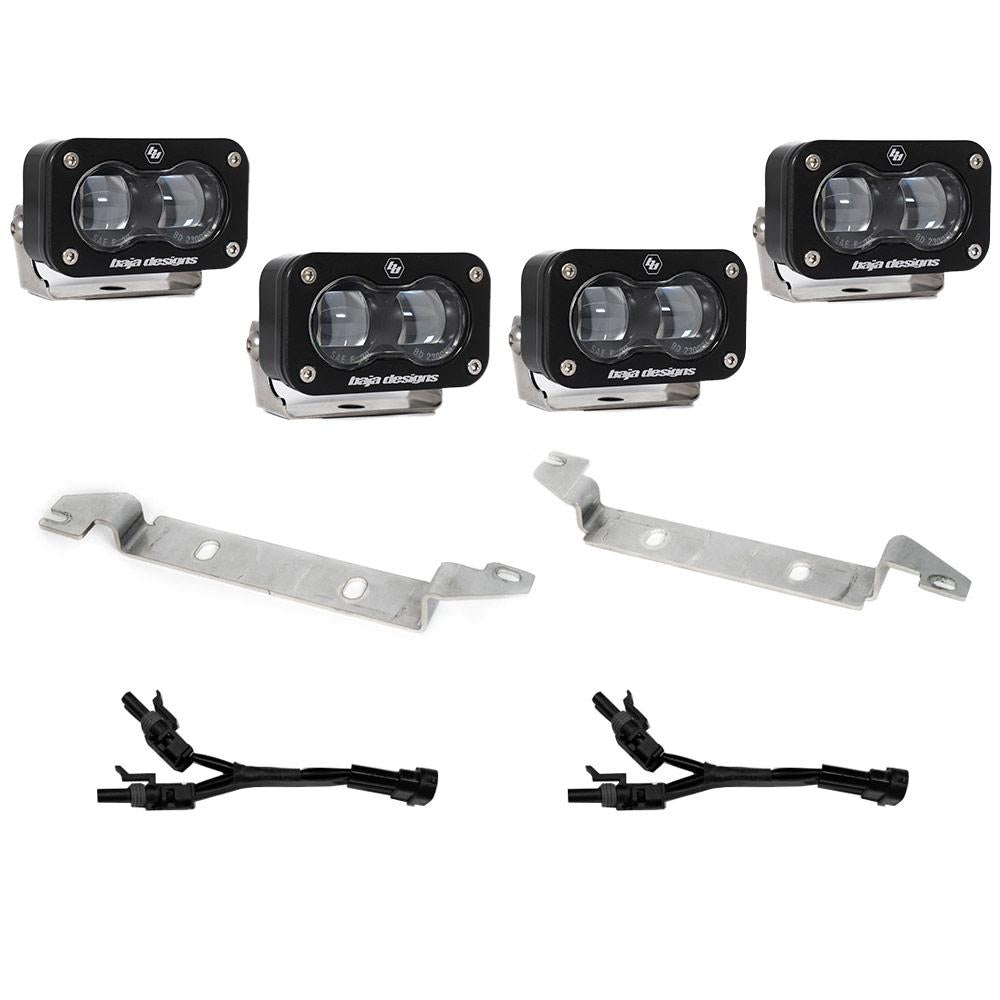 Toyota S2 SAE OEM Fog Light Replacement Kit Baja Designs Fog Light Kit AXOPROS