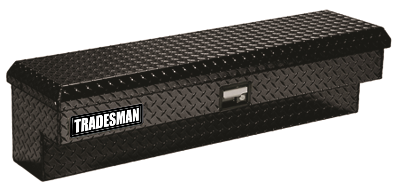 Tradesman Aluminum Side Bin Truck Tool Box (48in.) - Black Tradesman Truck Boxes & Storage AXOPROS