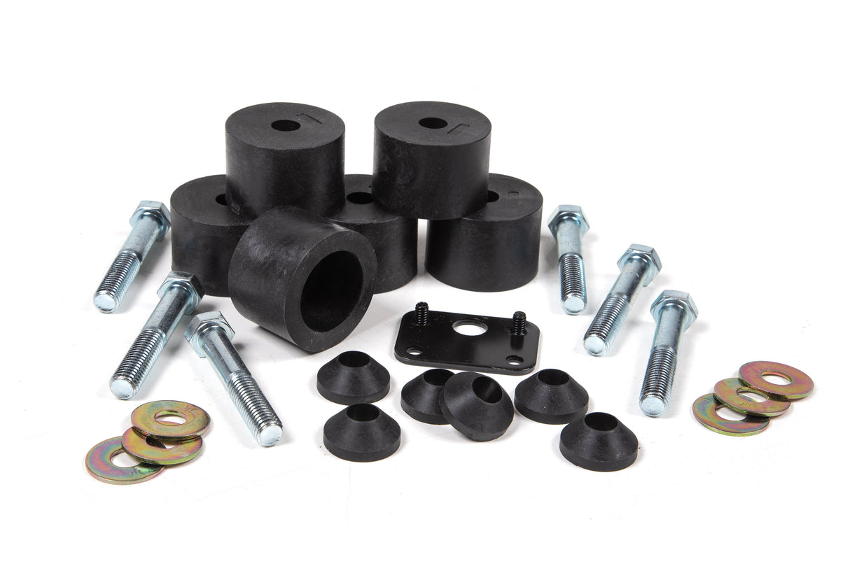 Transfer Case Drop Kit - 1-5/8 Inch - Jeep Wrangler TJ (97-02) BDS Suspension Transfer Case Lowering Kit  AXOPROS