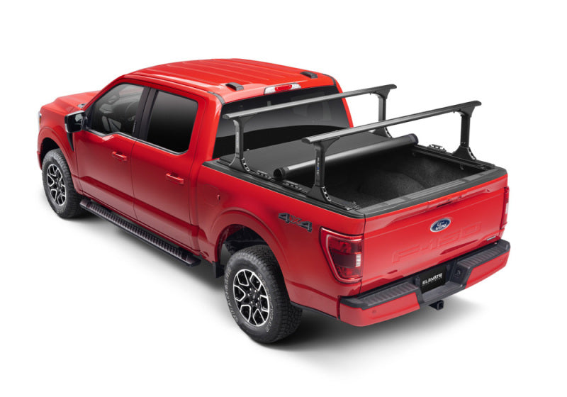 Truxedo Elevate FS Rack (18-28in. Adjustable Height) - Black Truxedo Truck Bed Rack AXOPROS