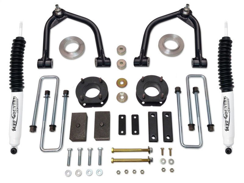 Tuff Country 07-22 Toyota Tundra 4x4 & 2wd 4in Uni-Ball Lift Kit (Excludes TRD Pro SX6000 Shocks) Tuff Country Lift Kits AXOPROS