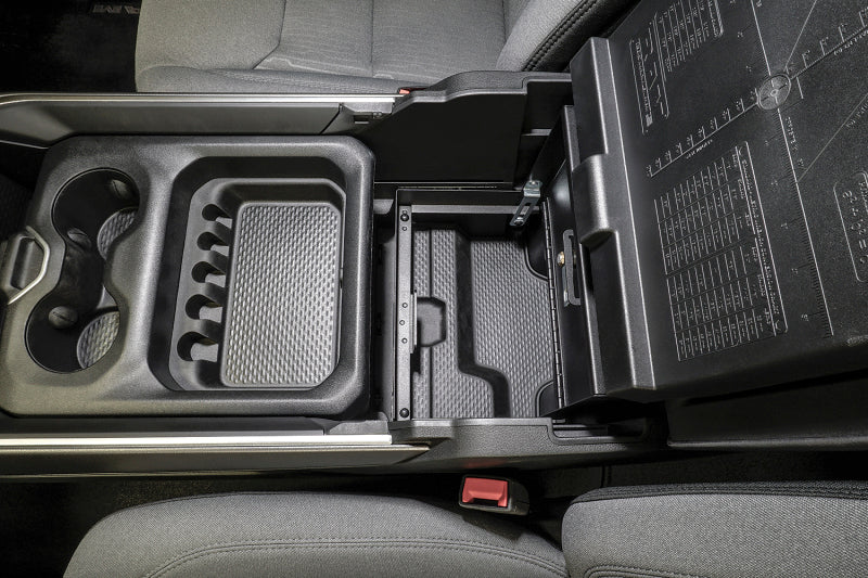 Tuffy Console Safe W/ Keyed Lock For Ram Trucks W/ Sliding Tray Console Tuffy Products Cargo Boxes & Bags AXOPROS