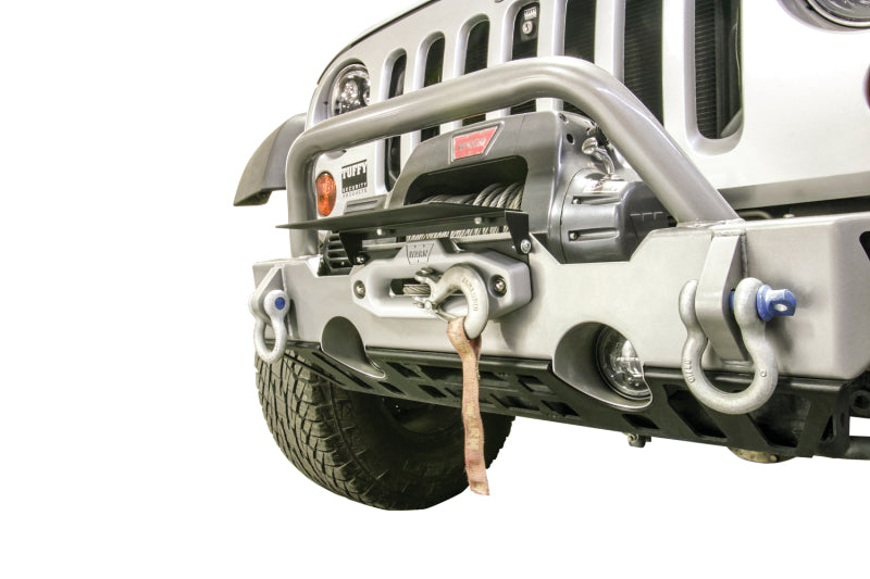 Tuffy Flipup License Plate Holder- Winch W/Hawse- Blk Tuffy Products Cargo Organization AXOPROS