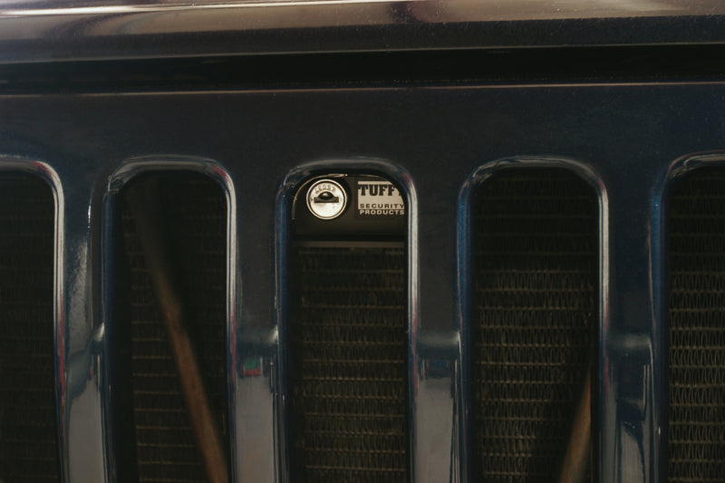 Tuffy Hood Lock Jeep Wrangler Tj & Lj Black01 Tuffy Products Cargo Organization AXOPROS