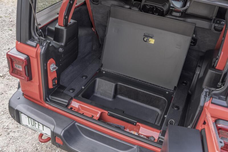 Tuffy Jl Locking Cubby Cover- Blk 2019+ Jl Wrangler Tuffy Products Cargo Boxes & Bags AXOPROS