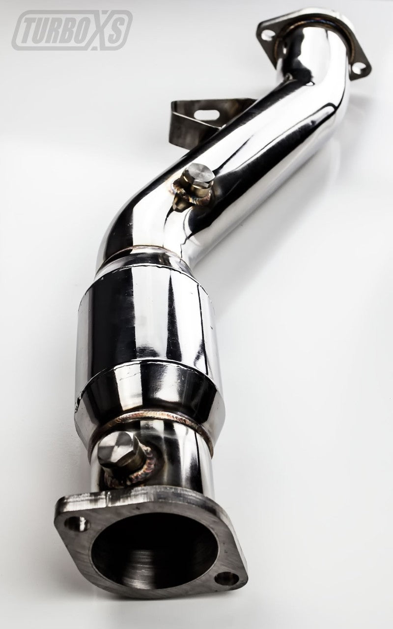 Turbo XS 02-07 WRX-STi / 04-08 Forester XT High Flow Catalytic Converter Pipe Turbo XS Connecting Pipes AXOPROS