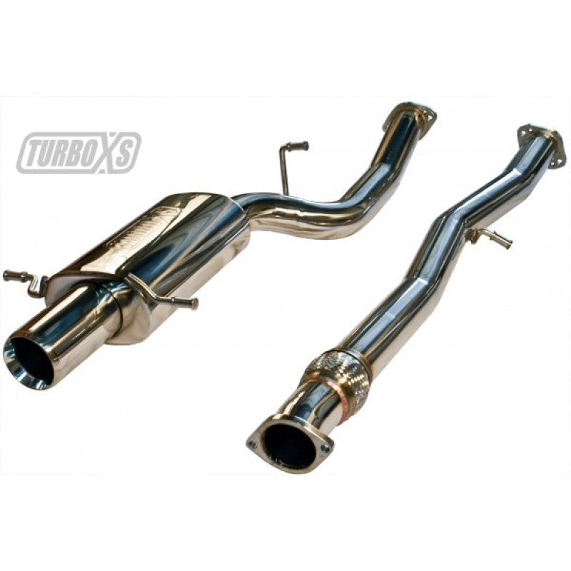 Turbo XS 02-07 WRX-STi Catback Exhaust Polished Tips Turbo XS Catback AXOPROS