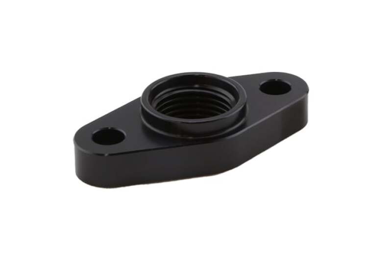 Turbosmart Billet Turbo Drain Adapter w/ Silicon O-Ring 52mm Mounting Holes - T3/T4 Style Fit Turbosmart Fittings AXOPROS