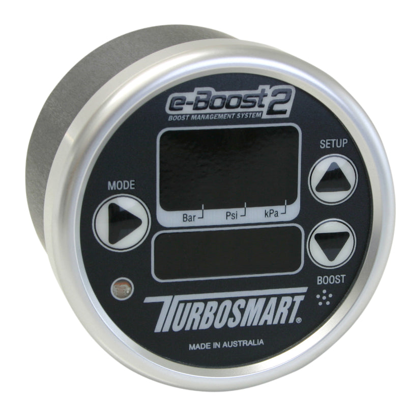 Turbosmart eB2 60mm Black Silver Turbosmart Boost Controllers AXOPROS
