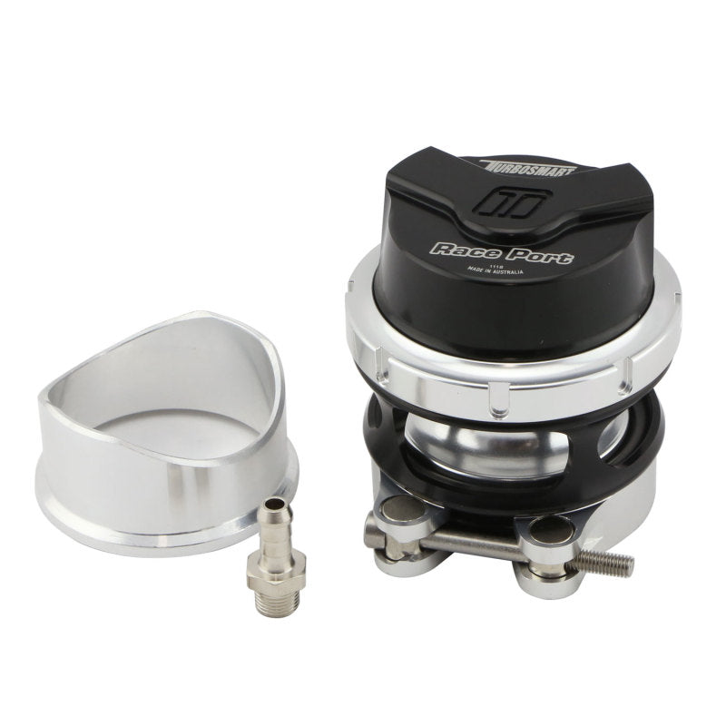 Turbosmart Gen V Race Port BOV - Black Turbosmart Blow Off Valves AXOPROS