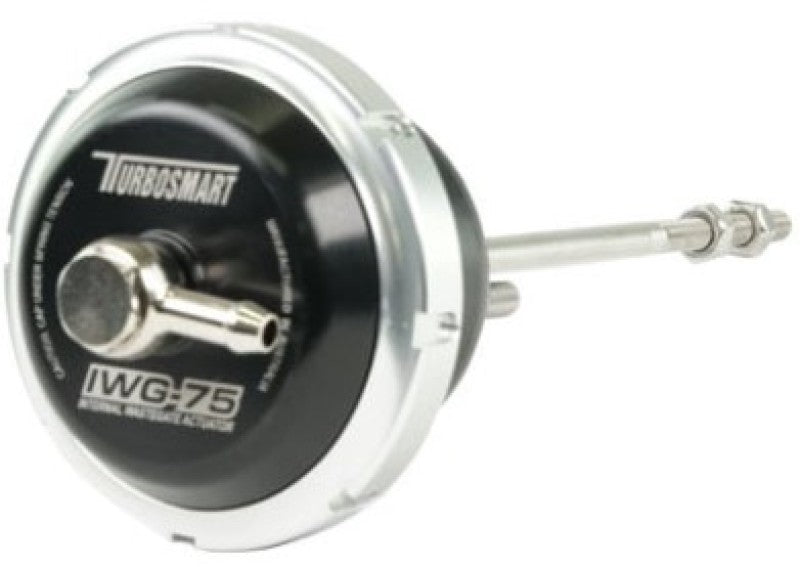 Turbosmart IWG75 Universal M6 140mm Rod 10 PSI Black Internal Wastegate Actuator Turbosmart Wastegates AXOPROS