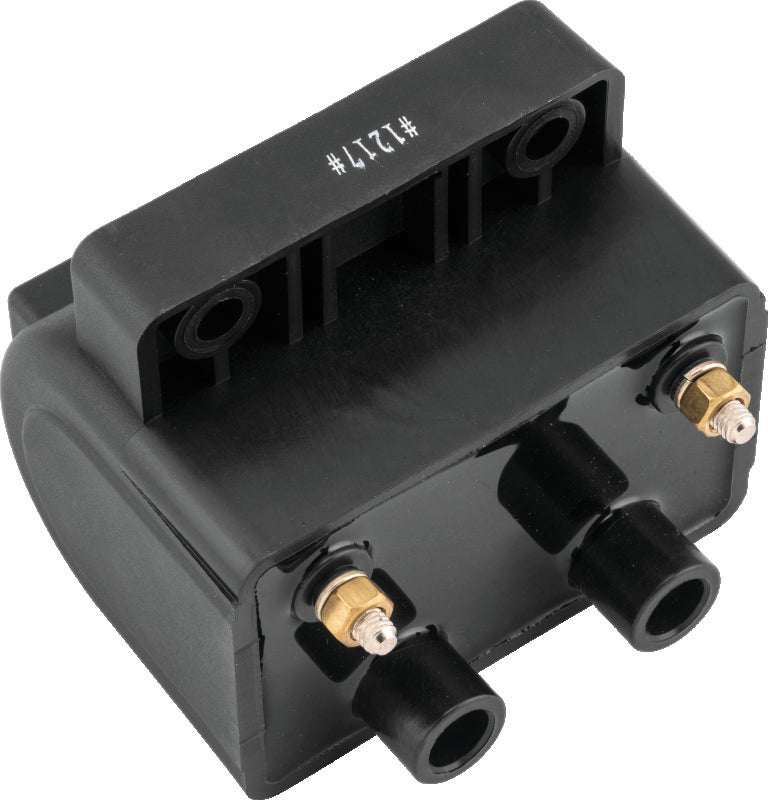 Twin Power 85-99 Big Twin 85-03 XL Exc EFI Twin Power Ignition Coil Black Replaces H-D 31614-83A TwinPower Stock Replacement Ignition  AXOPROS