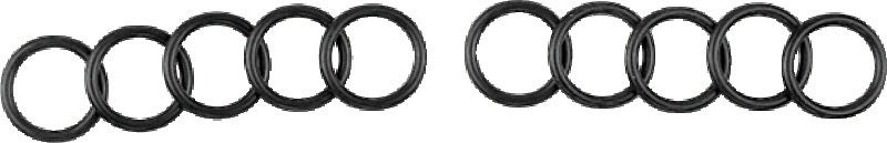 Twin Power Drain Plug O Rings Replaces H-D 11105 10Pk TwinPower O-Rings AXOPROS