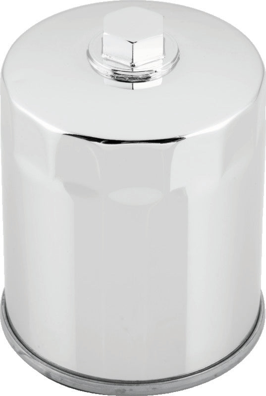 Twin Power Evo Chrome Oil Filter With Nut Replaces H-D 63796-77A 63805-80A 63806-83 TwinPower Oil Filters AXOPROS