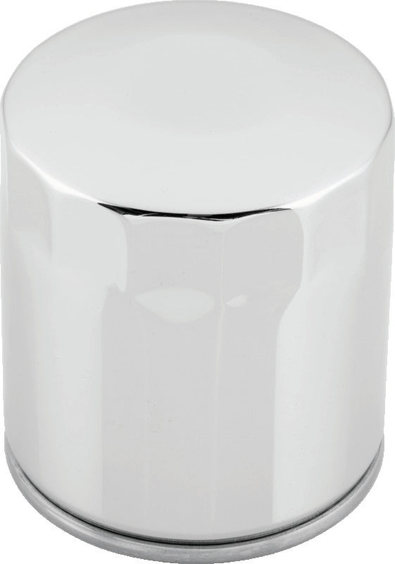 Twin Power Twin Cam and M8 Chrome Oil Filter Rpls H-D 63798-99 with Backflow Valve TwinPower Oil Filters AXOPROS