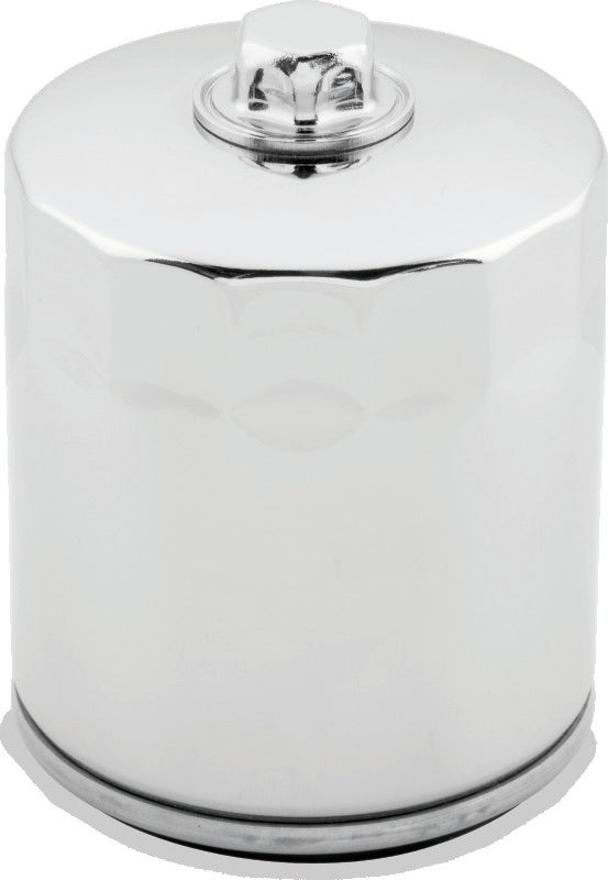 Twin Power Twin Cam and M8 Chrome Oil Filter With Nut Replaces H-D 63798-99 with Backflow Valve TwinPower Oil Filters AXOPROS
