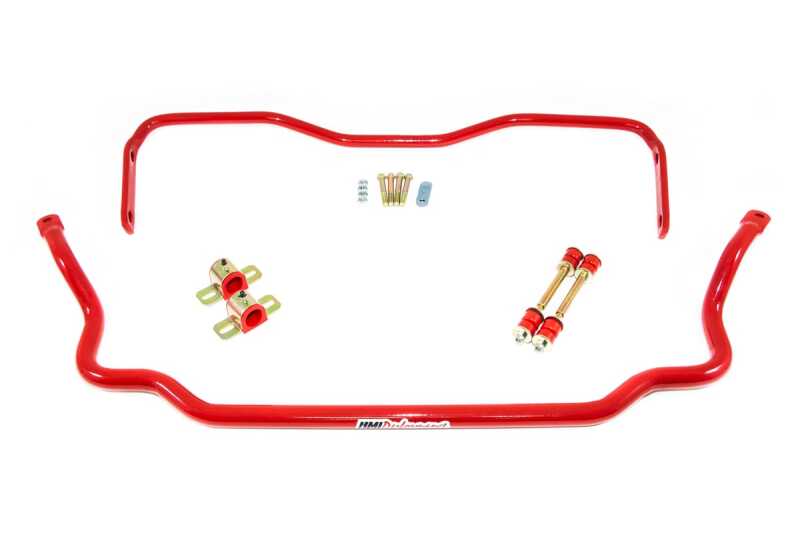 UMI Performance 64-72 GM A-Body Solid Front and Rear Sway Bar Kit UMI Performance Sway Bars AXOPROS