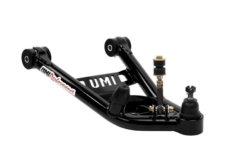 UMI Performance 64-72 GM A-Body Tubular Upper & Lower Front A-Arm Kit - Black UMI Performance Control Arms AXOPROS