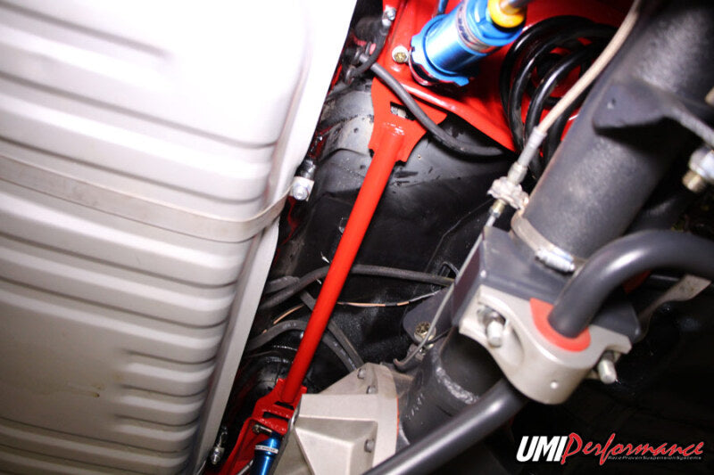 UMI Performance 68-72 GM A-Body Rear Shock Tower Brace Bolt In UMI Performance Strut Bars AXOPROS