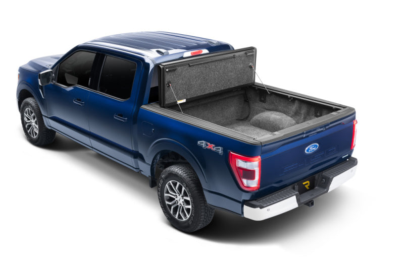 UnderCover 2021+ Ford F-150 Crew Cab 5.5ft Ultra Flex Bed Cover Undercover Bed Covers - Folding AXOPROS
