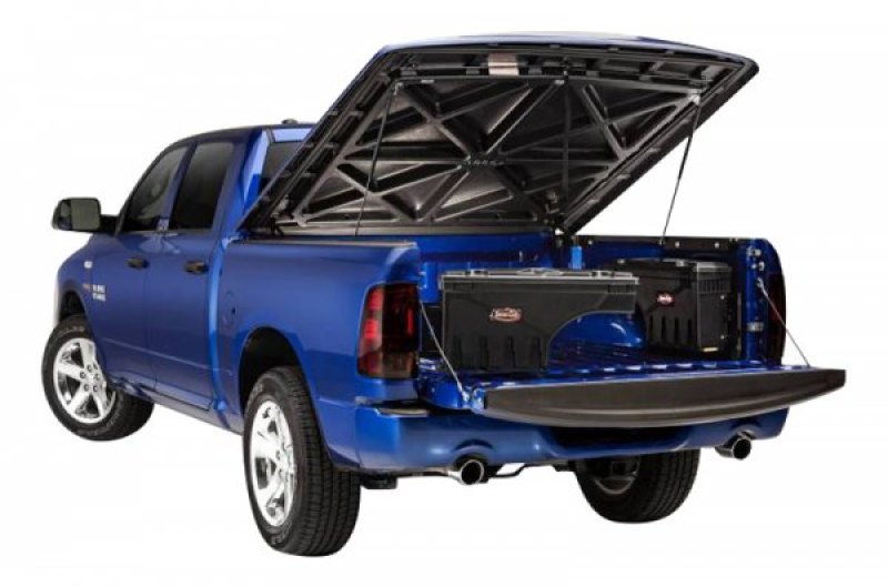 UnderCover 2022 Nissan Frontier Ext/Crew All Beds Drivers Side Swing Case - Black Smooth Undercover Truck Boxes & Storage AXOPROS