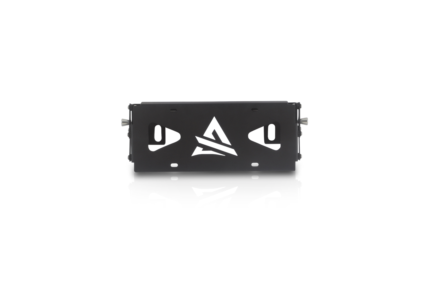 Universal Terra Series Flip-Up Roller Fairlead License Plate Bracket Attica 4x4 Bumper  AXOPROS