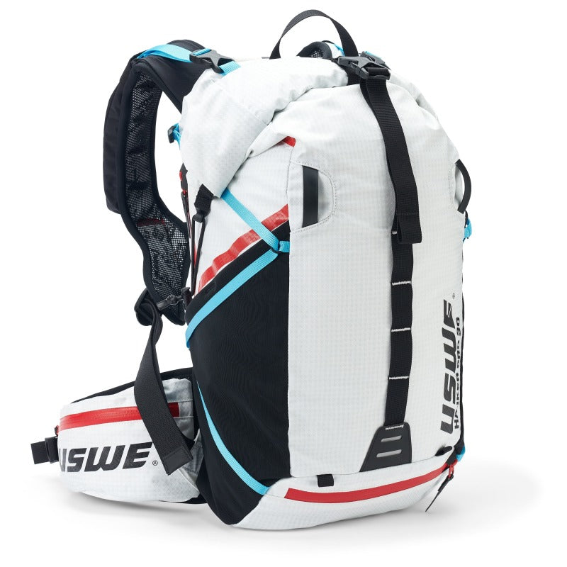 USWE Hajker Pro Winter Rolltop Daypack 30L - Cool White USWE Bags - Backpacks AXOPROS