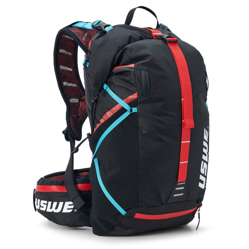 USWE Hajker Winter Rolltop Daypack 30L - Carbon Black USWE Bags - Backpacks AXOPROS