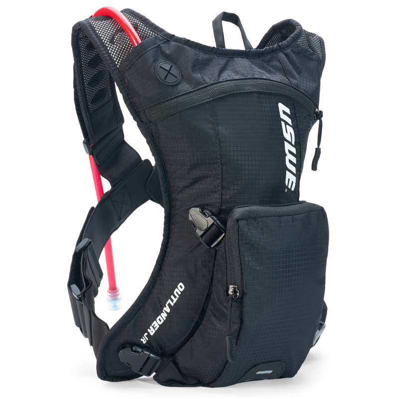 USWE Outlander Jr Hydration Pack 3L - Carbon Black USWE Bags - Hydration Packs AXOPROS