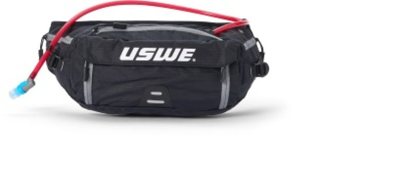 USWE Zulo Waist Pack 2L - Carbon Black USWE Bags - Hydration Packs AXOPROS